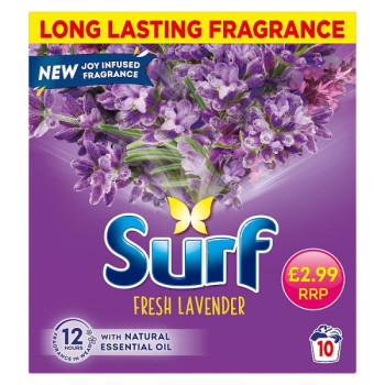 Surf Fresh Lavender Washing Powder 10 washes 500 g (7 x 500g)