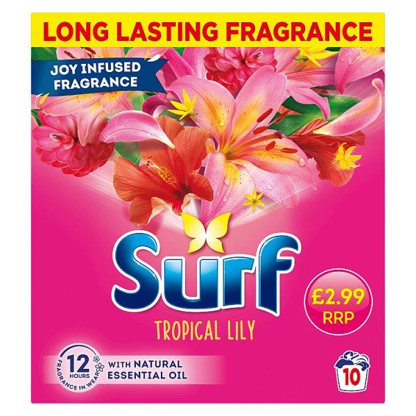 Surf Tropical Lily Washing Powder 10 washes 500 g (7 x 10w)