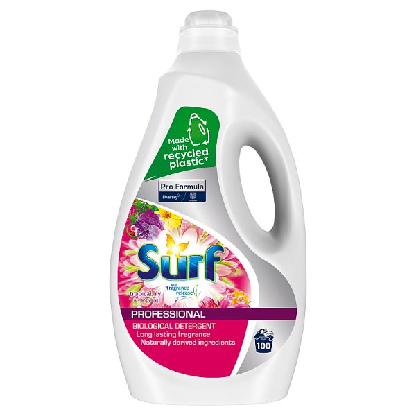 Surf Pro Formula Tropical Lily & Ylang Ylang Professional Biological Detergent 5L (2 x 5ltr)