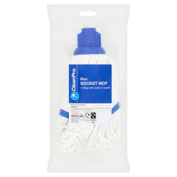 CleanPro Blue Socket Mop (13 x Sgl)