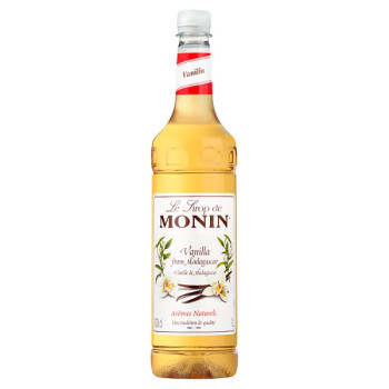 MONIN Vanilla Syrup 1L (6 x 1ltr)