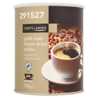 Chef's Larder Gold Roast Freeze Dried Coffee 750g (1 x 750g)
