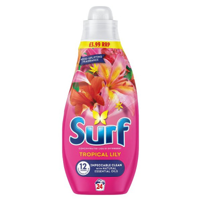 Surf Laundry Washing Tropical Lily 24 washes (4 x 24w)