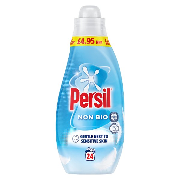 Persil Non Bio Laundry Washing 648 ml (24 washes) (4 x 648ml)