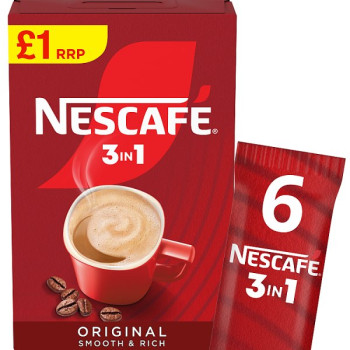 Nescafé 3 in 1 Original 6 x 16g (96g) (11 x 116g)