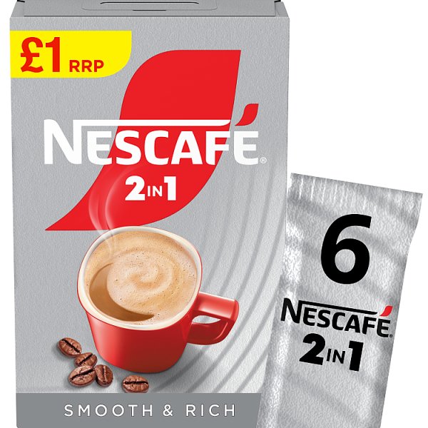 Nescafé 2 in 1 6 x 9g (54g) (11 x 6x9g)