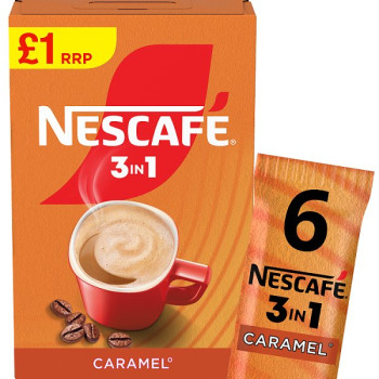 Nescafé Caramel 3 in 1 6 x 16g (96g) (11 x 116g)