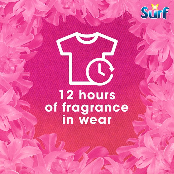 Surf 3 in 1 Laundry Washing Detergent Capsules Tropical Lily 15 washes (4 x 15pk)
