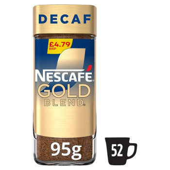 Nescafe Gold Blend Decaf Instant Coffee 95g £4.79 PMP (6 x 95g)