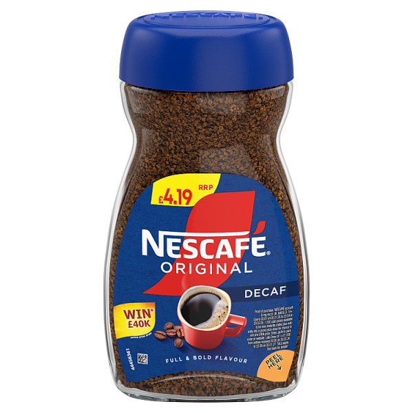 Nescafe Original Decaf Instant Coffee 95g £4.19 PMP (6 x 95g)