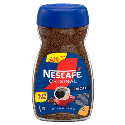 Nescafe Original Decaf Instant Coffee 95g £4.19 PMP (6 x 95g)