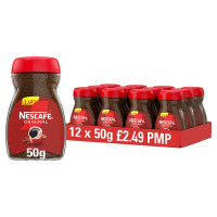 Nescafe Original Instant Coffee 50g PMP (12 x 50g)