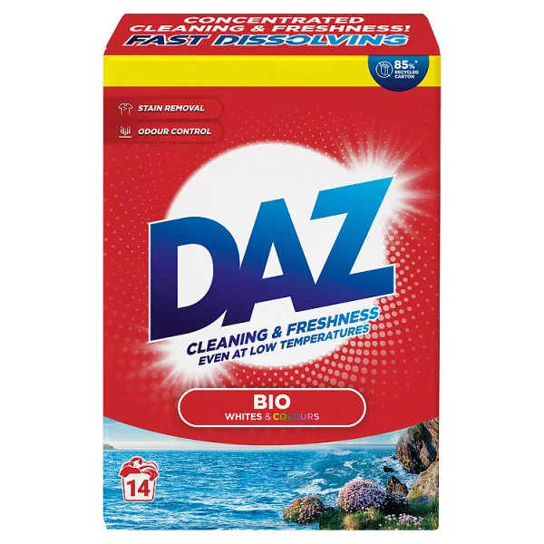 Daz Universal Whites & Colours 700g (8 x 700g)