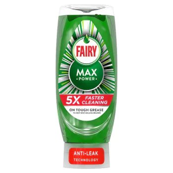 Fairy Max Power Washing Up Liquid 450ML (8 x 450ml)
