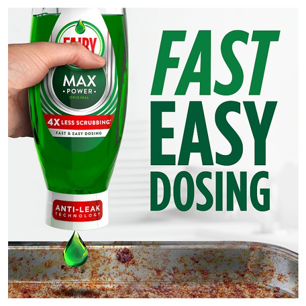 Fairy Max Power Washing Up Liquid 450ML (8 x 450ml)
