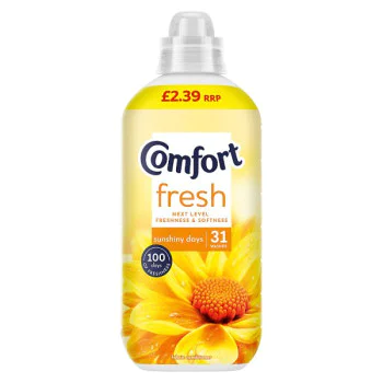 Comfort Fresh Fabric Conditioner Sunshiny Days 31 washes (930 ml) (8 x 31w)