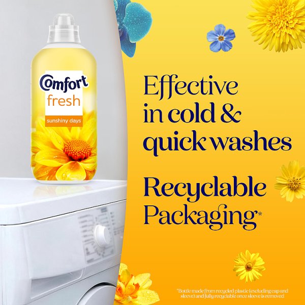 Comfort Fresh Fabric Conditioner Sunshiny Days 31 washes (930 ml) (8 x 31w)