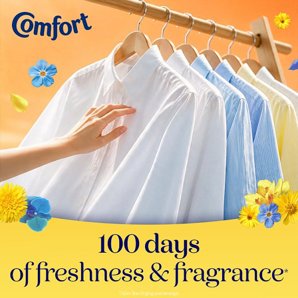 Comfort Fresh Fabric Conditioner Sunshiny Days 31 washes (930 ml) (8 x 31w)