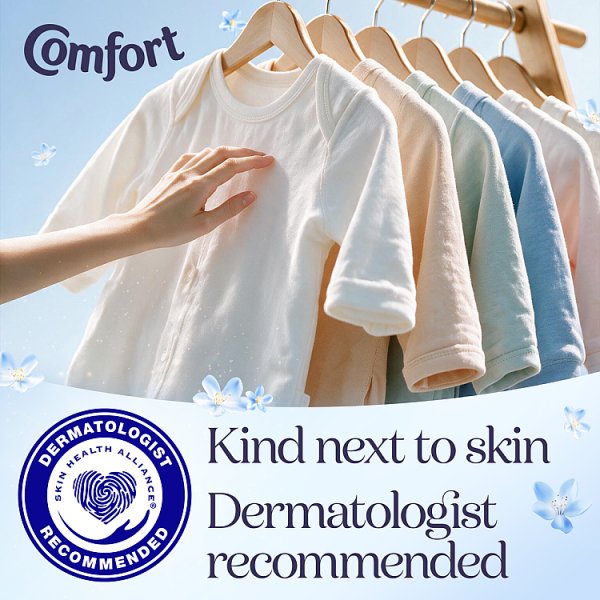 Comfort Fabric Conditioner White 31 washes (930 ml) (8 x 31w)