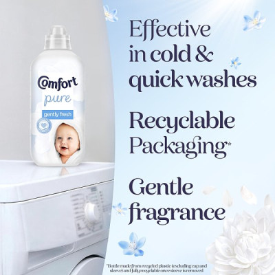 Comfort Fabric Conditioner White 31 washes (930 ml) (8 x 31w)