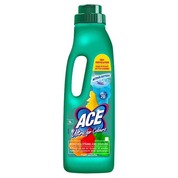Ace Ultra for Colours Fresh Perfume 1L (6 x 1ltr) Ace Ultra for Colours Fresh Perfume 1L (6 x 1ltr)
