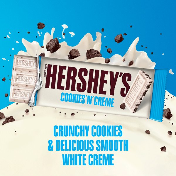 Hershey's Cookies 'N' Creme Bar 90g (24 x 90g)