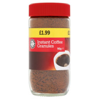 Euro Shopper Instant Coffee Granules 90g (12 x 90g)