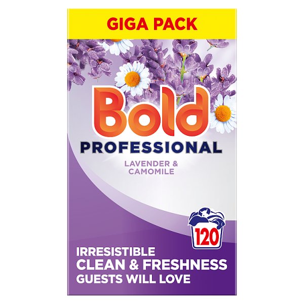 Bold Professional Powder Detergent Lavender & Camomile, 120 washes, 6.6kg (1 x 6.6kg)