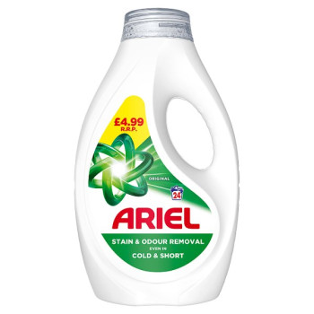 Ariel Washing Liquid, 24 Washes, Original (4 x 24w)