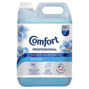 Comfort Professional Fresh Concentrated Fabric Conditioner 4.8L (Case of 2)
