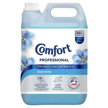 Comfort Professional Fresh Concentrated Fabric Conditioner 4.8L (Case of 2)