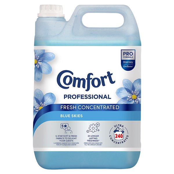Comfort Professional Fresh Concentrated Fabric Conditioner 4.8L (Case of 2) Comfort Professional Fresh Concentrated Fabric Conditioner 4.8L (Case of 2)