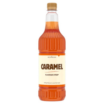 Lichfields Caramel Flavour Syrup 1 Litre (1 x 1ltr)