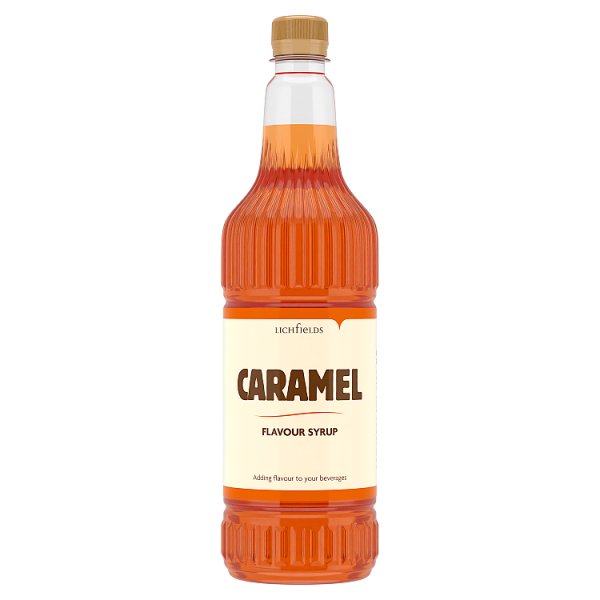 Lichfields Caramel Flavour Syrup 1 Litre (1 x 1ltr)