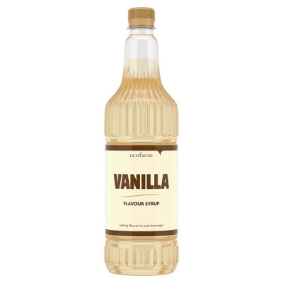 Lichfields Vanilla Flavour Syrup 1 Litre (1 x 1ltr)