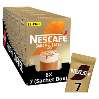 Nescafe Caramel Latte PMP 7 x 17g (119g) (6 x 119g)