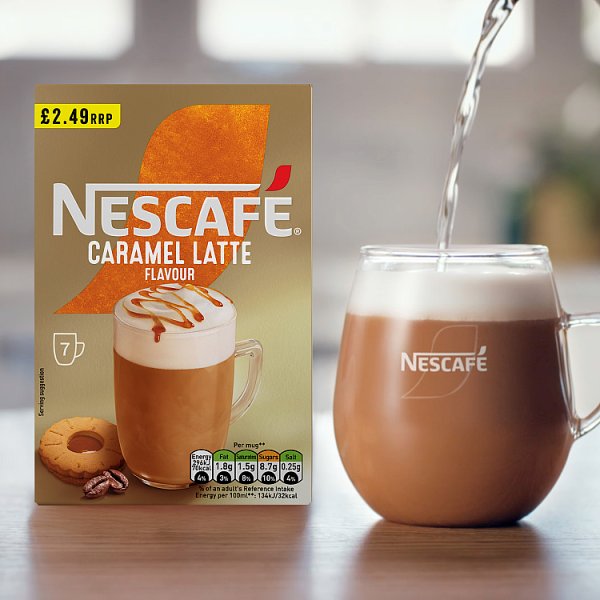 Nescafe Caramel Latte PMP 7 x 17g (119g) (6 x 119g)