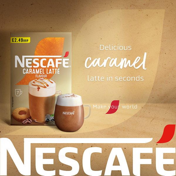 Nescafe Caramel Latte PMP 7 x 17g (119g) (6 x 119g)