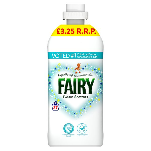 Fairy Fabric Softener, 37 Washes (8 x 1.14L)