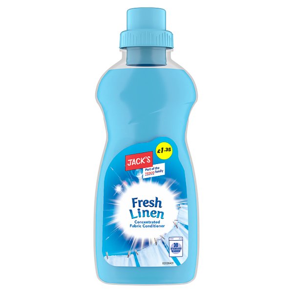 Jack's Fresh Linen Concentrated Fabric Conditioner 750ml (8 x 750ml)