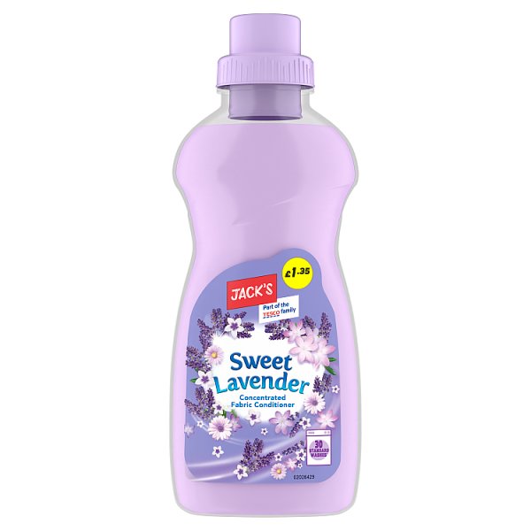 Jack's Sweet Lavender Concentrated Fabric Conditioner 750ml (8 x 750ml)