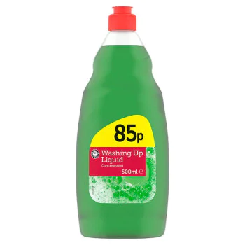 Euro Shopper Concentrated Washing Up Liquid 500ml (8 x 500ml)