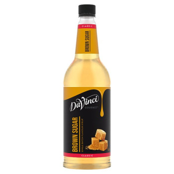 DaVinci Gourmet Classic Brown Sugar Single Batch Flavour Syrup 1L (6 x 1ltr)