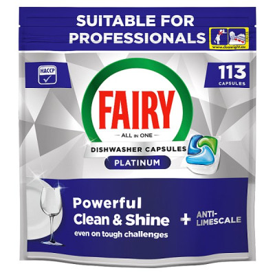 Fairy Professional Platinum Dishwasher Tablets 113 Washes (2 x 113pk)