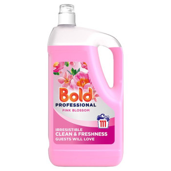 Bold Professional Liquid Detergent Pink Blossom, 111 washes, 4.995l (1 x 4.995l)