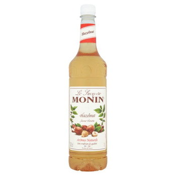 MONIN Hazelnut Syrup 1L (6 x 1ltr)