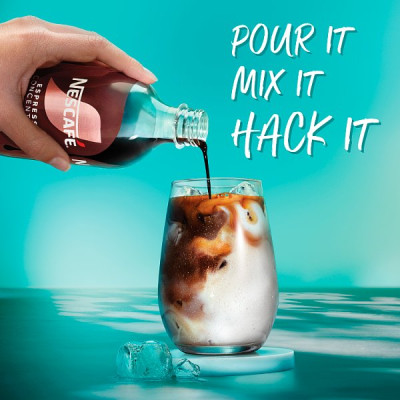 Nescafe Iced Coffee Espresso Concentrated Unsweetened 500ml (1 x 500ml)