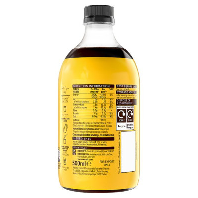 Nescafe Iced Coffee Espresso Concentrated Vanilla Flavour 500ml  (6 x 500ml)