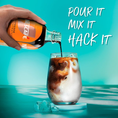 Nescafé Iced Coffee Espresso Concentrated Caramel Flavour 500ml ​ (1 x 500ml)