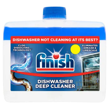 Finish Dishwasher Deep Cleaner, Fresh, 250ml (8 x 250ml)